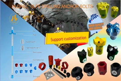 Bruksområde for HLDRILL hule selvborende og vanlige fugeankerstenger